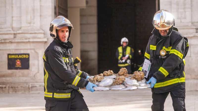 Comunitatea Madrid își testează sistemul de protecție a proprietăților culturale cu un exercițiu de incendiu la Catedrala Getafe