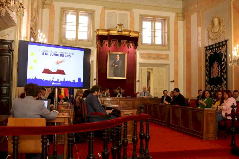 Alcalá – Plenul numește membrii celor 200 de secții de votare pentru alegerile pentru Parlamentul European din 9 iunie
