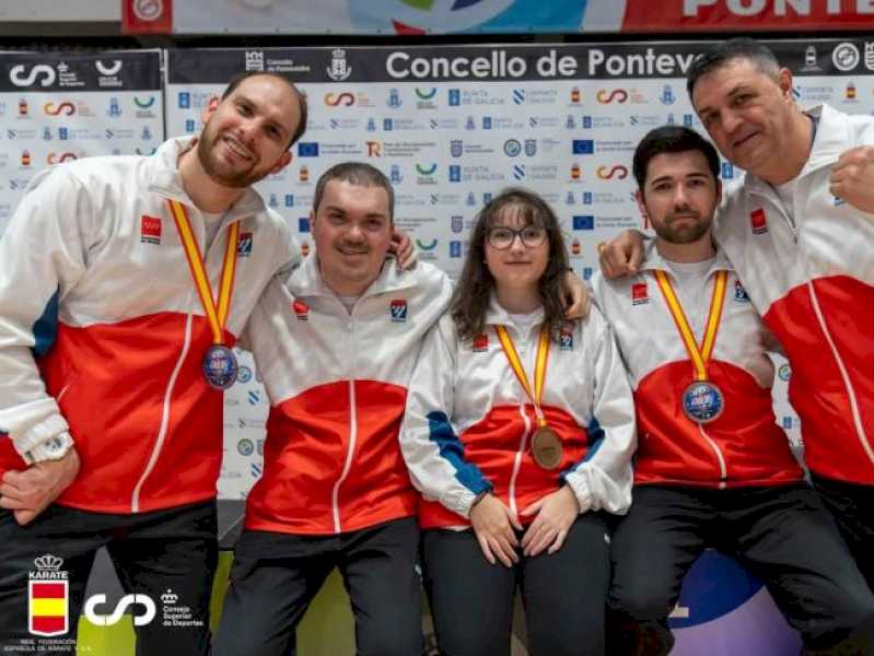 Torrejón – Sportivii Clubului de Karate Torrejón din Ardoz Tomás Herrero obțin două medalii de aur și una de argint în Campionatul Spaniol…