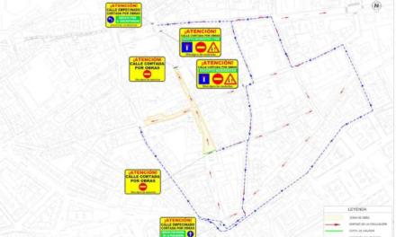 Alcalá – Raport poliție locală: Lucrări pe strada Empecinado – strada Santa Catalina