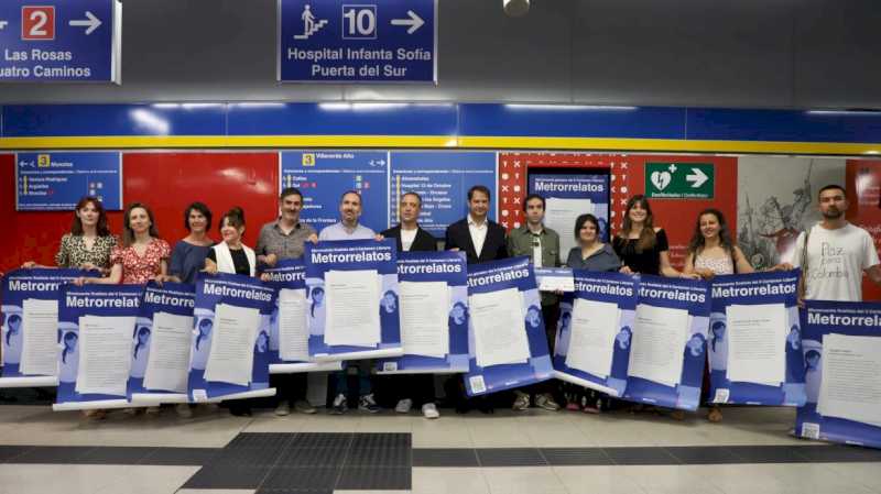 Comunitatea Madrid premiază cele mai bune micropovestiri ale celui de-al doilea concurs literar Metrorrelatos