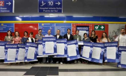 Comunitatea Madrid premiază cele mai bune micropovestiri ale celui de-al doilea concurs literar Metrorrelatos