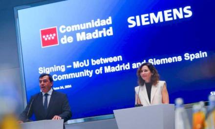 Díaz Ayuso semnează un acord cu Siemens la München „pentru a multiplica potențialul industrial și tehnologic și talentul Comunității Madrid”