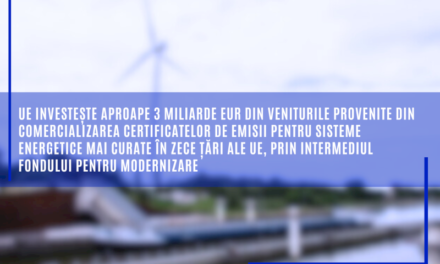 UE investește aproape 3 miliarde EUR din veniturile provenite din comercializarea certificatelor de emisii pentru sisteme energetice mai curate în zece țări ale UE