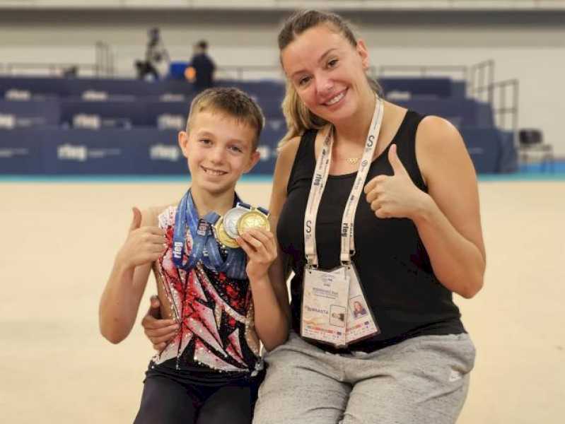 Torrejón – Torrejonero, Saúl Rodríguez Copé, campion al Spaniei la gimnastică ritmică masculină la categoria copii