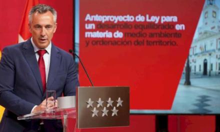 Comunitatea Madrid elaborează o nouă lege pentru a răspunde provocării de creștere economică și demografică proiectată de regiune