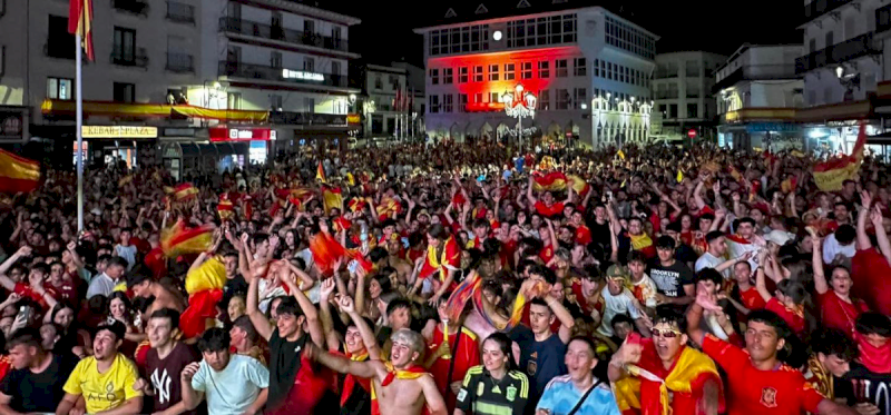 Arganda – Plaza de Arganda va experimenta victoria Spaniei în Euro Cup