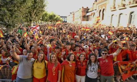 Alcalá – Alcalá de Henares vibrează cu victoria Spaniei în Euro Cup cu ecranul gigant instalat în Plaza de Cervantes