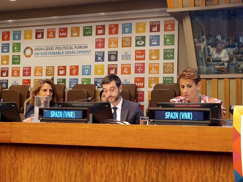 Pablo Bustinduy prezintă provocările Agendei 2030 la ONU: „Trebuie să consolidăm statul bunăstării la nivel global”