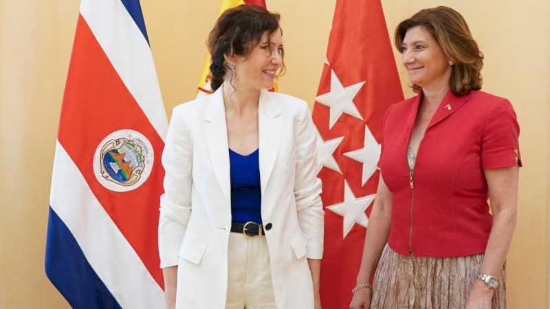 Díaz Ayuso se întâlnește cu ambasadorul Costa Rica pentru a consolida legăturile culturale și a promova turismul