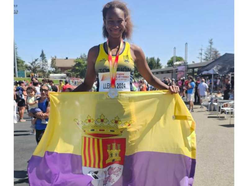 Torrejón – Atleta din Torrenera, Eva Marie Pauline, vicecampioana Spaniei sub 16 ani la aruncarea discului