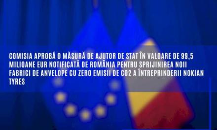 Comisia aprobă o măsură de ajutor de stat în valoare de 99,5 milioane EUR pentru sprijinirea unei noi fabrici de anvelope cu zero emisii de CO2