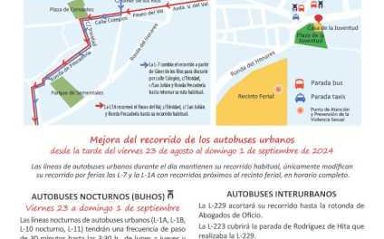 Alcalá – Autobuzele urbane din Alcalá își vor modifica rutele în timpul Târgurilor