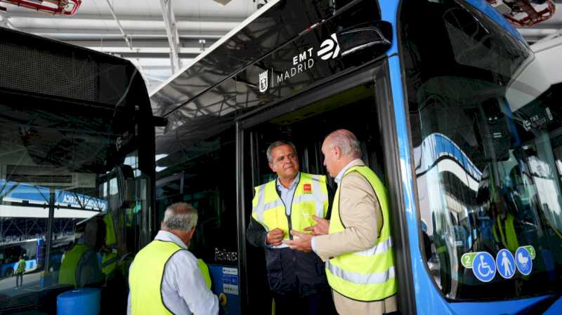 Comunitatea Madrid investește peste 30 de milioane de euro pe an în reînnoirea autobuzelor Companiei Municipale de Transport