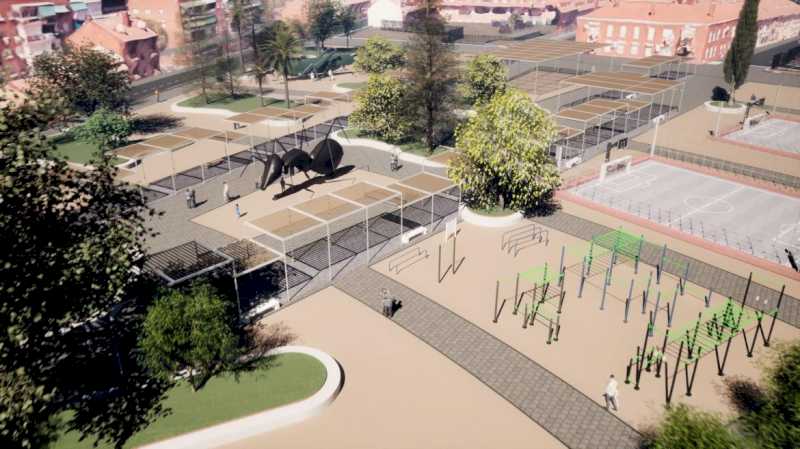 Díaz Ayuso anunță construirea unui parc de 12.000 de metri pătrați în zona ocupată de complexul El Pilar din San Fernando de Henares