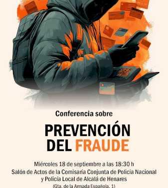 Alcalá – În această miercuri, 18 septembrie, Secția de Poliție găzduiește o zi de informare pentru prevenirea criminalității