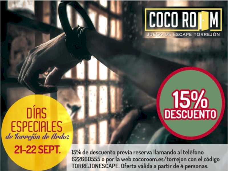 Torrejón – În acest weekend, Zilele Speciale Torrejón de Ardoz revin cu o vizită la Coco Room cu o reducere de 15% la toate…