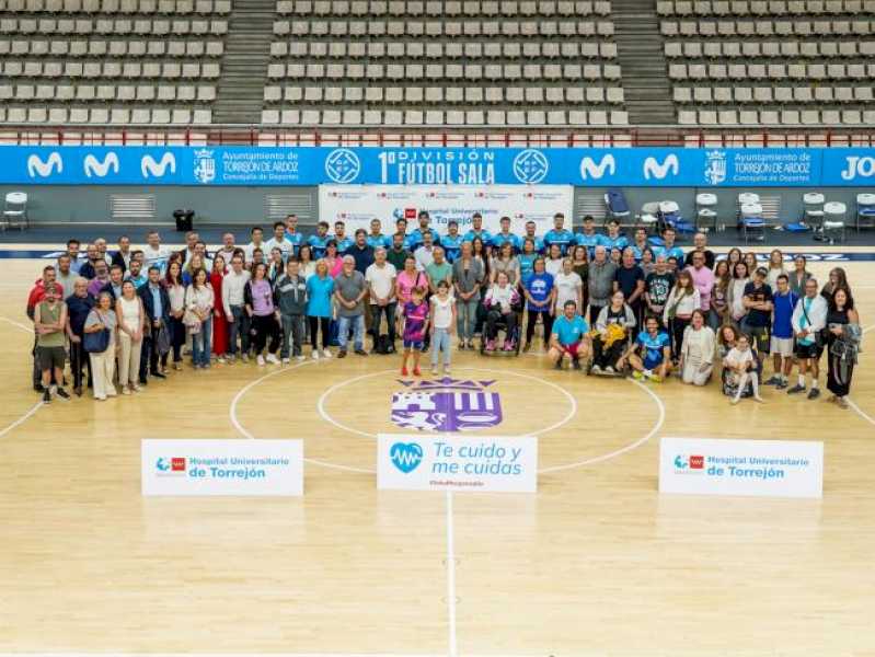 Torrejón – Spitalul Universitar Torrejón și Movistar Inter FS au organizat un meci de futsal cu pacienți și jucători de la club…