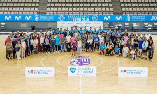 Torrejón – Spitalul Universitar Torrejón și Movistar Inter FS au organizat un meci de futsal cu pacienți și jucători de la club…