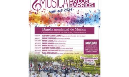 Torrejón – În această duminică, 29 septembrie, în Parcul Santiago Apóstol, inițiativa culturală gratuită „Muzica în cartiere” continuă…