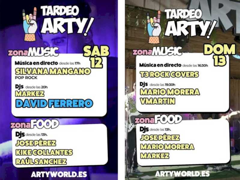 Torrejón – În acest weekend ARTY continuă! WORLD, Piața distractivă +, de care s-au bucurat deja peste 100.000 de oameni cu intrare gratuită…