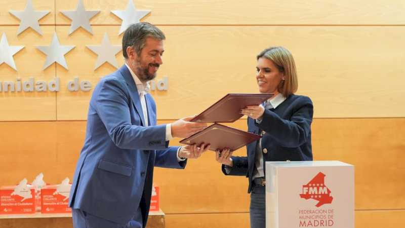 La Comunidad de Madrid y la FMM firman un convenio de colaboración para impulsar la creación de nuevas Oficinas de Atención al Ciudadano