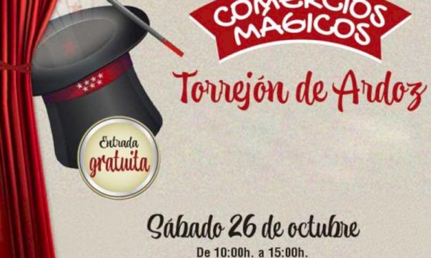 Torrejón – Este sábado, 26 de octubre, llegan los “Comercios Mágicos” a la Plaza Mayor, un espacio tematizado con juegos, animación, concu…