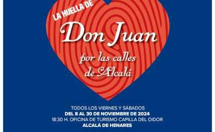 Alcalá – Vuelven a Alcalá las visitas teatralizadas ‘La huella del Don Juan por las calles de Alcalá’