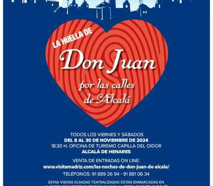 Alcalá – Vuelven a Alcalá las visitas teatralizadas ‘La huella del Don Juan por las calles de Alcalá’