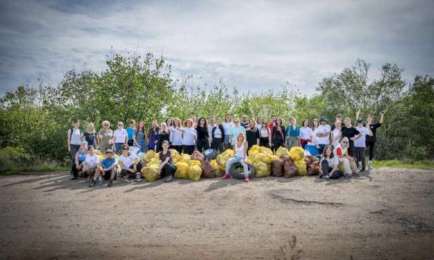 #EUBeachCleanup a ajuns anul acesta pe malul fluviului Dunărea