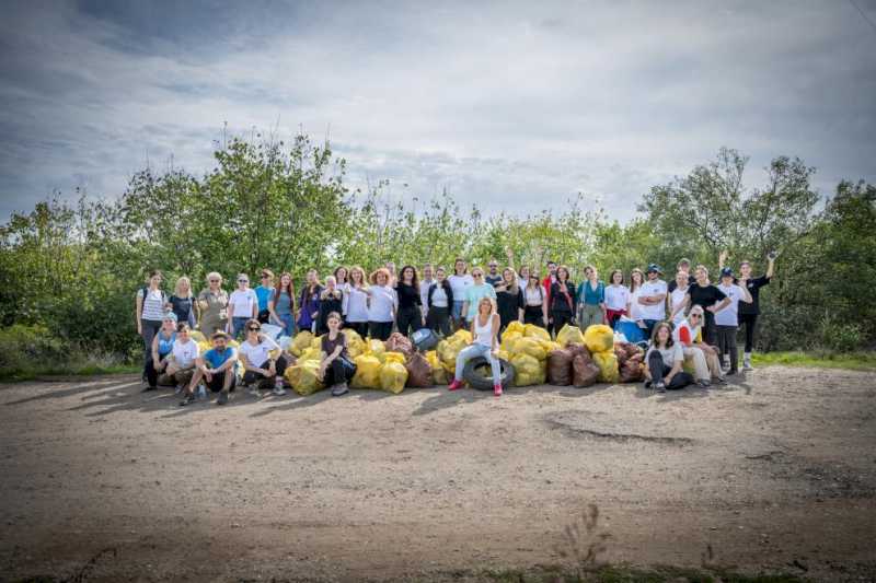 #EUBeachCleanup a ajuns anul acesta pe malul fluviului Dunărea