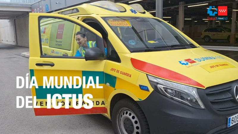 El SUMMA 112 de la Comunidad de Madrid ha activado el Código Ictus en más de 1.900 ocasiones este año, casi un 7% más que en 2023