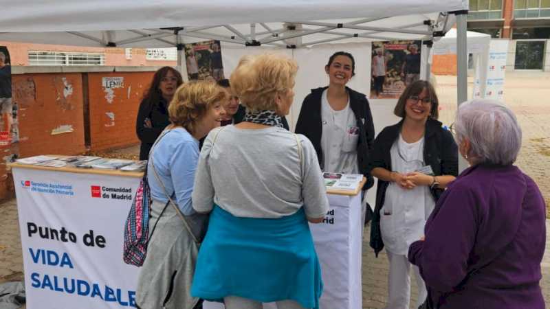 Los centros de salud de la Dirección Asistencial Norte de Atención Primaria conmemoran el Día Internacional de las Personas de Edad