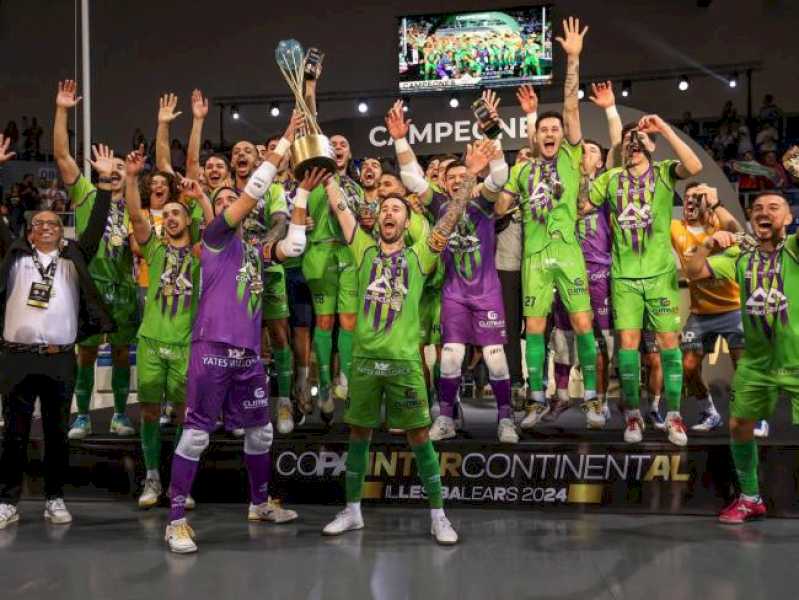 Torrejón – El torrejonero, Mario Rivillos, campeón Intercontinental de fútbol sala con Islas Baleares Palma Futsal