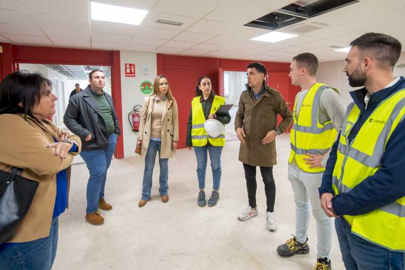 Alcalá – La rehabilitación de la Casa de la Juventud entra en su fase final, con mejoras en la eficiencia energética y la accesibilidad t…