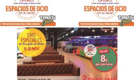 Torrejón – Los Días Especiales de Torrejón de Ardoz finalizan mañana, sábado 9, y el domingo, 10 de noviembre, en el Bowling Park del Centr…