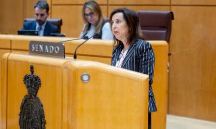 Margarita Robles defiende la intervención de las Fuerzas Armadas en la crisis de la DANA