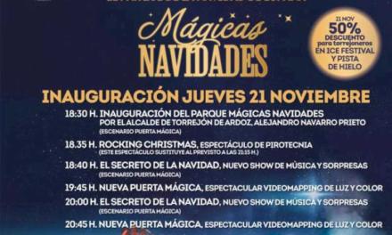 Torrejón – Mañana, jueves, se inaugura oficialmente Mágicas Navidades, el Parque de la Navidad de España, con descuento para torrejoneros d…