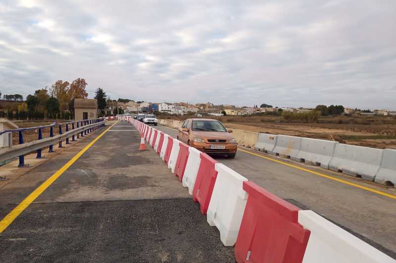 Transportes restituye el tráfico en todas las carreteras estatales de Valencia dañadas por la DANA tras abrir la N-322 en El Pontón de Requena