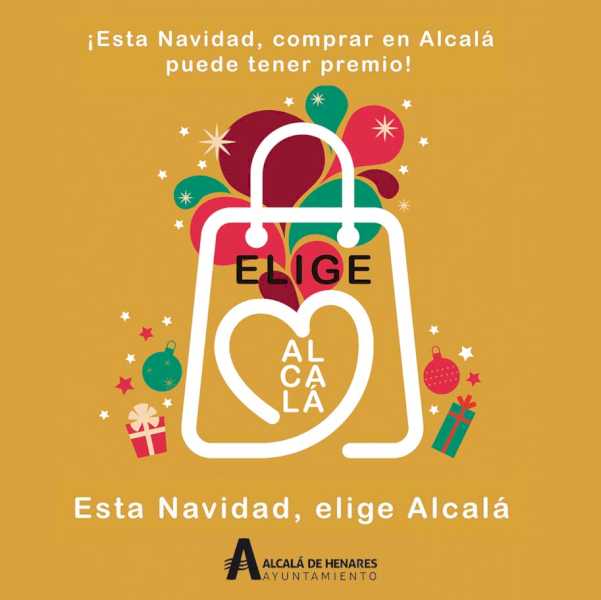 Alcalá – Esta Navidad, comprar en Alcalá puede tener premio gracias a la campaña “Elige Alcalá”