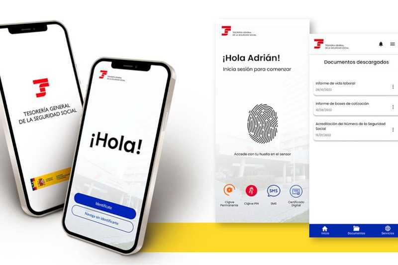 La nueva aplicación de la Seguridad Social supera el medio millón de descargas en sus primeros dos meses
