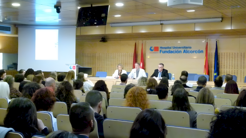 El Hospital público Fundación Alcorcón celebra una Jornada de Técnicos en Cuidados Auxiliares de Enfermería de Cuidados Críticos