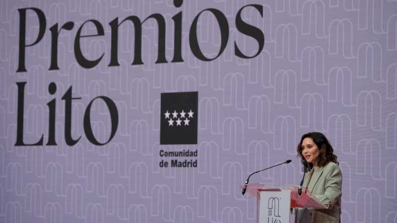 Díaz Ayuso preside los I Premios Lito a la excelencia de la hostelería: “La gastronomía y los productos de Madrid están en lo más alto”