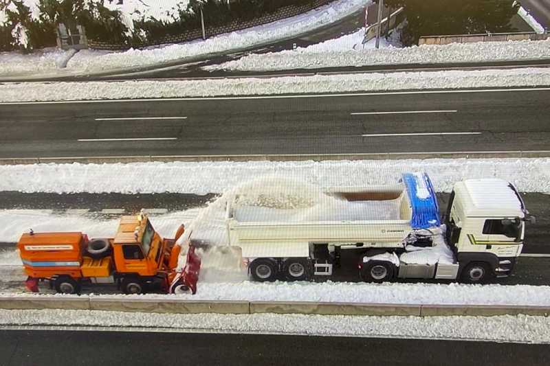 Transportes extiende el operativo invernal activado ante las alertas por nevadas