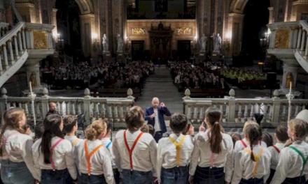 La Comunidad de Madrid celebra la Navidad con el tradicional concierto de coros escolares en la Real Basílica de San Francisco El Grande