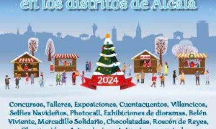 Alcalá – Esta Navidad todos los distritos de Alcalá organizan multitud de actividades para toda la familia