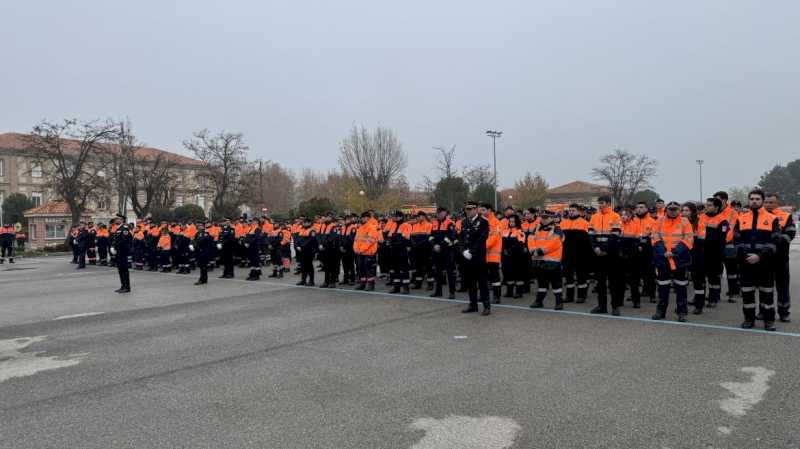 La Comunidad de Madrid supera los 3.300 efectivos de Protección Civil tras la incorporación de 263 nuevos voluntarios de 66 municipios