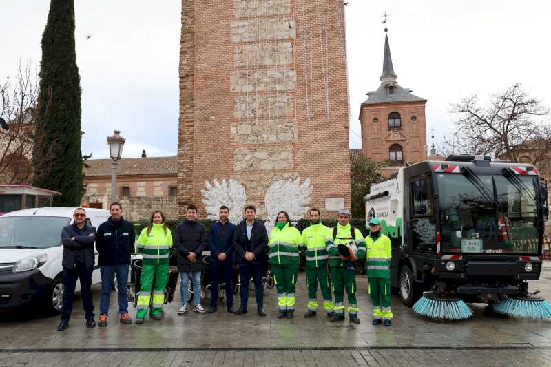 Alcalá – El Ayuntamiento de Alcalá presenta el Plan Especial de Limpieza y Recogida de Residuos para estas Navidades