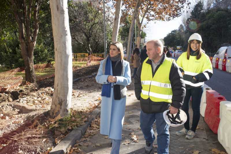 Alcalá – El Ayuntamiento de Alcalá invierte más de 50.000 euros en mejorar las aceras en la Avenida de Daganzo