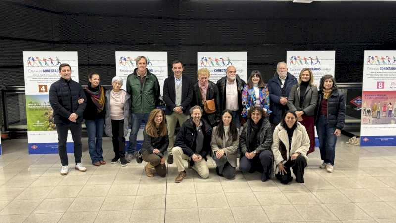 La Comunidad de Madrid colabora un año más en la campaña solidaria de Metro Conectados contigo en apoyo a doce entidades sociales